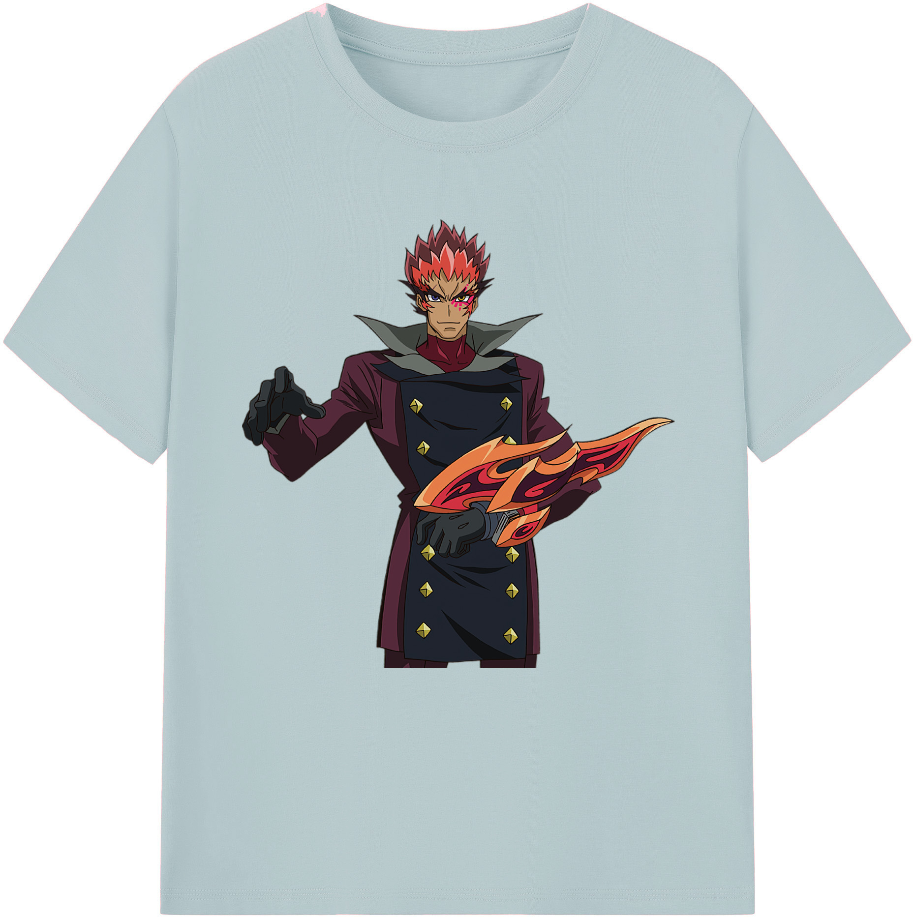 （画像用） 遊☆戯☆王 Yu-Gi-Oh! 綿100％半袖Tシャツ（フロントプリント）
